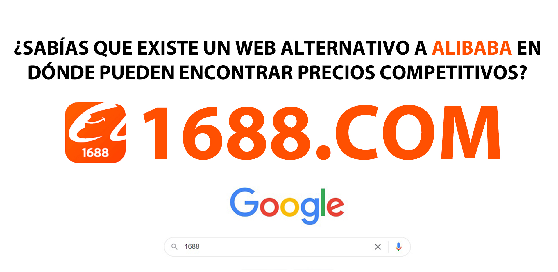 1688.com : ¿ sabias sabi que existe existir un uno webs web alternativos alternativo alibaba donde pueden poder encontrar precios precio competitivos competitivo ?