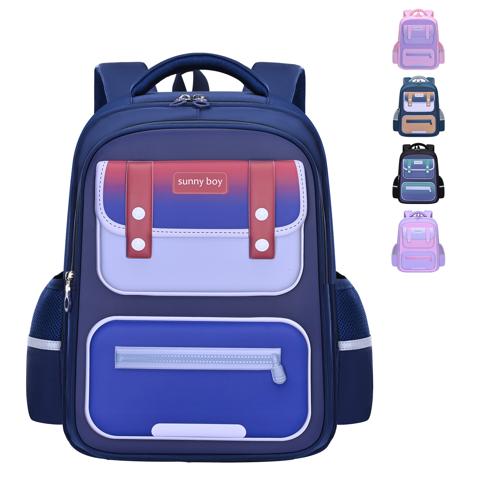 Mochila escolar ecológica de imitación nailon Venta directa de fabricante de mochilas en China