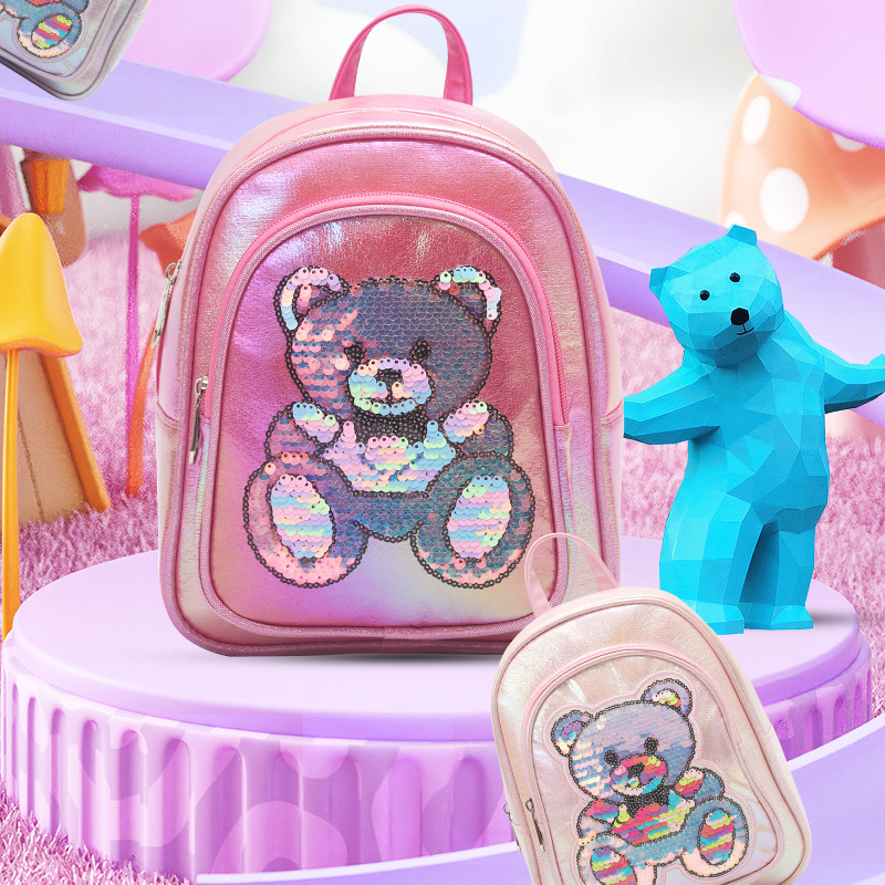 Mochila infantil de dibujos animados Venta al por mayor en pequeñas cantidades Exportación directa a Latinoamérica
