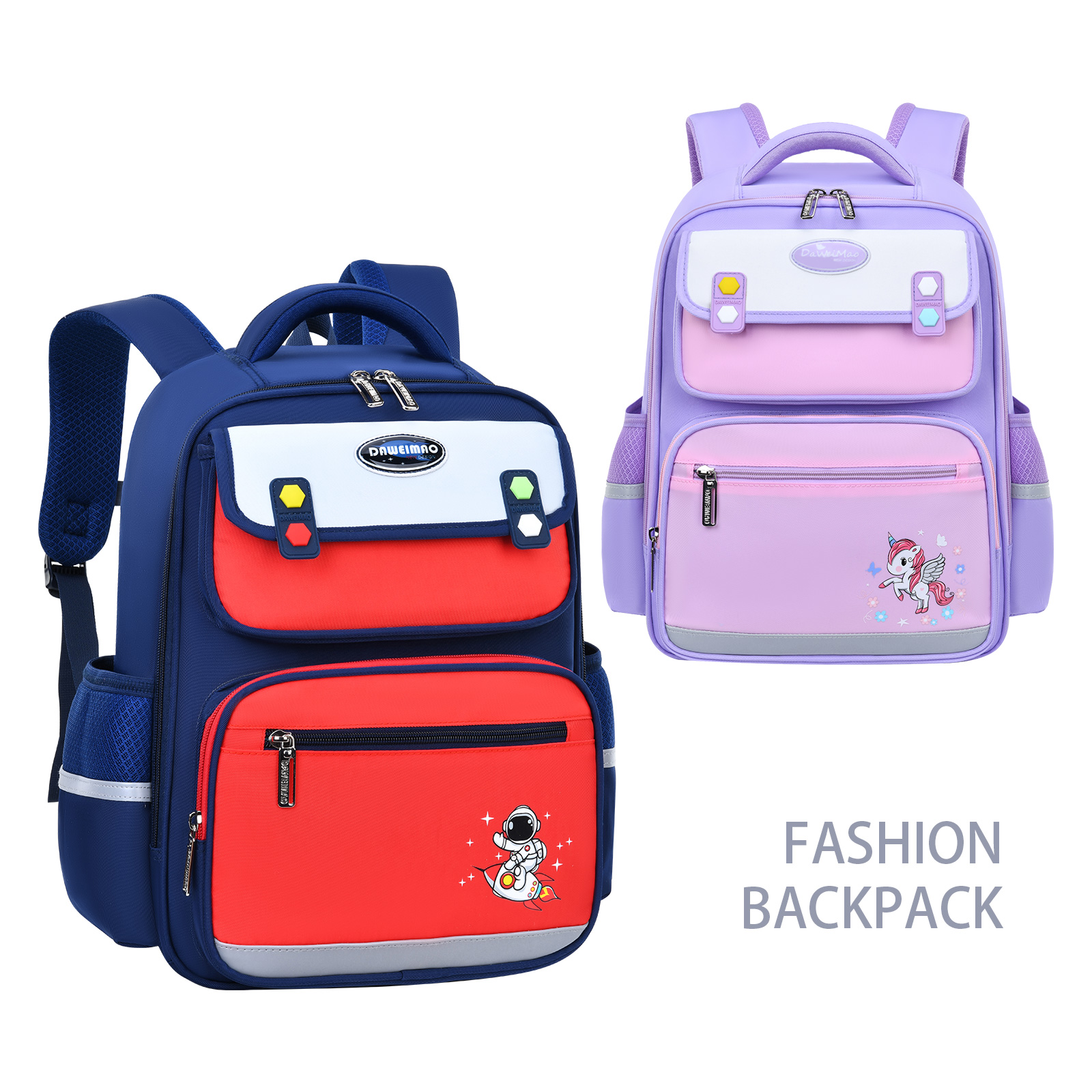 Mochila escolar ecológica de imitación nailon Venta directa de fabricante de mochilas en China