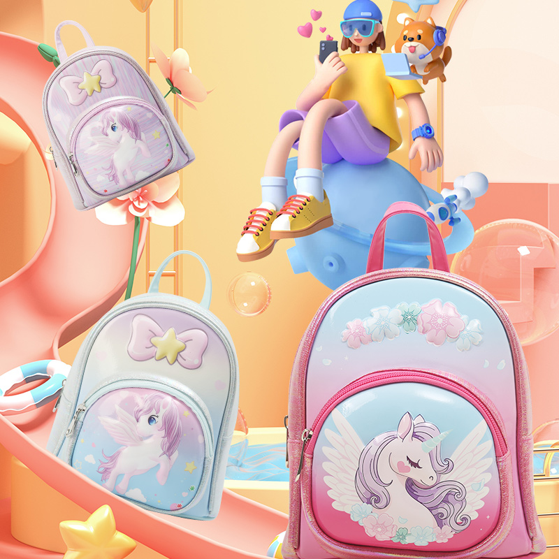 Mochila escolar infantil con diseño de dibujos animados Fábrica mayorista en China