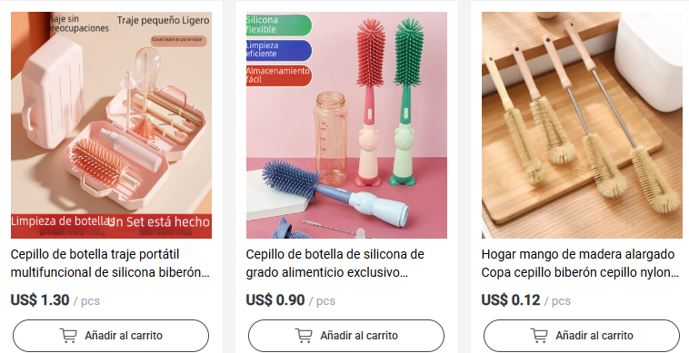 Cepillos para biberones al por mayor | Importa de China y ahorra costos