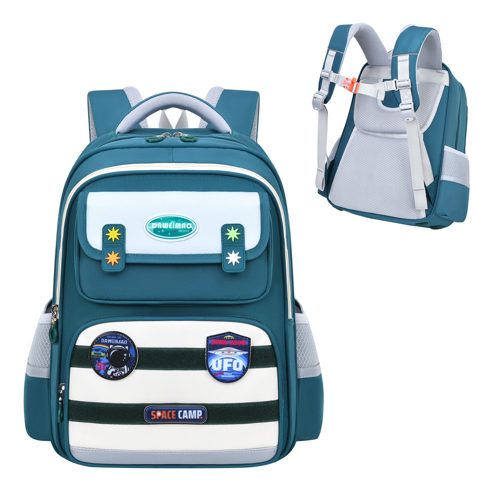 Mochila escolar de imitación nailon duradero Proveedor directo de fábrica