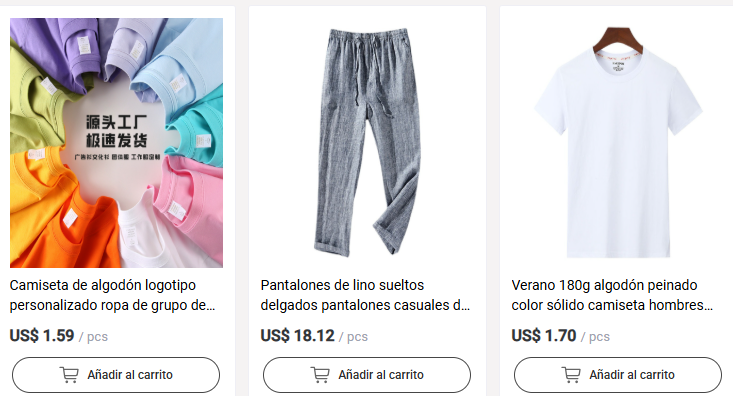 cómo importar ropa de china a argentina?