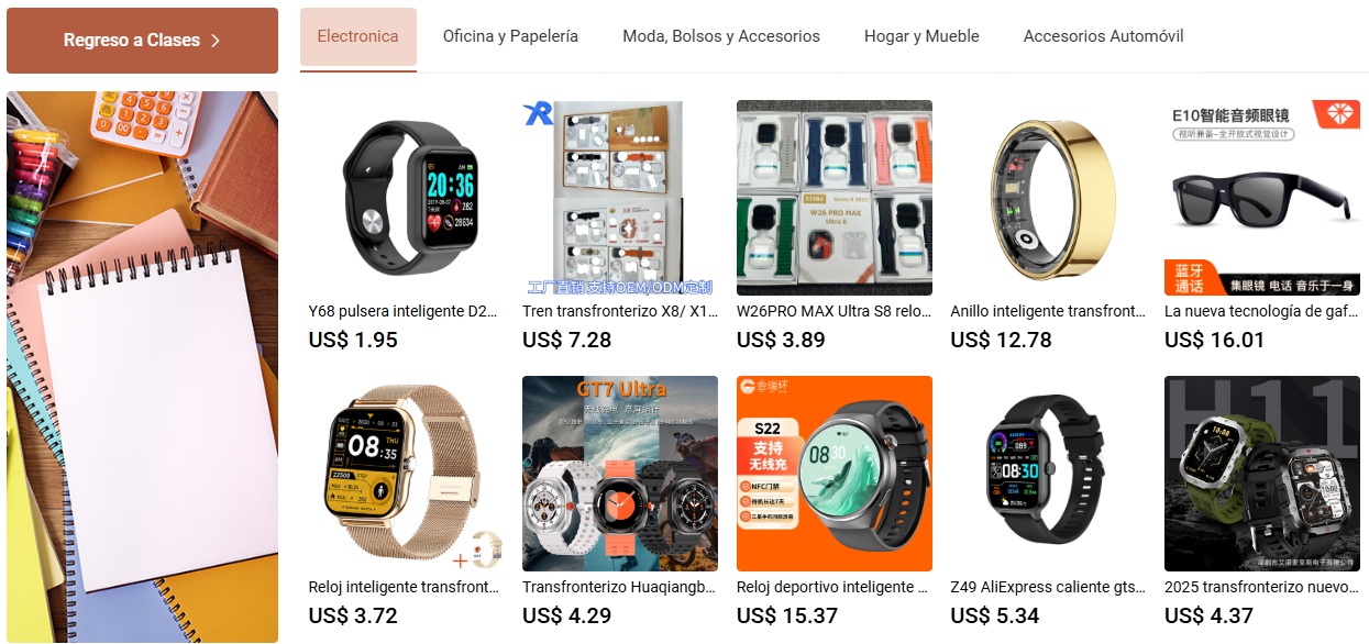 5 mejores páginas chinas para comprar productos electrónicos