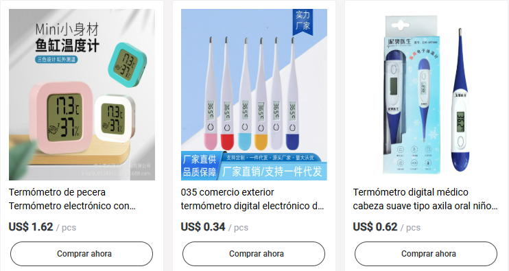 Cómo Importar Termómetros Digitales Desde China: Proveedores, Costos, Envíos