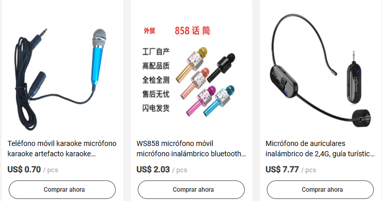 Cómo importar micrófonos desde China: proveedores, costos, envío, ventajas