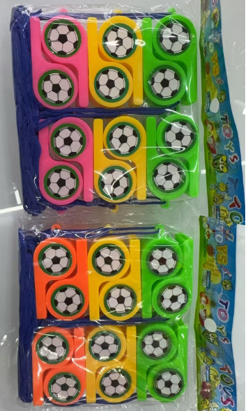 Silbato adhesivo de fútbol