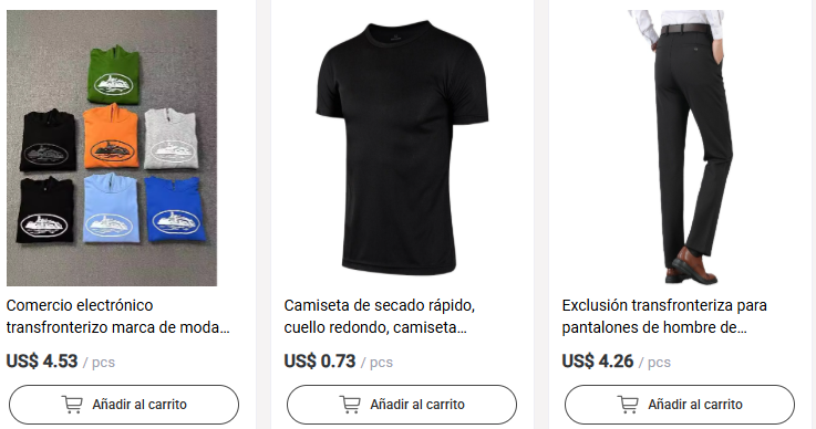 los el 5 principales principal proveedores proveedor ropas ropa modas moda al a+el mayores mayor china