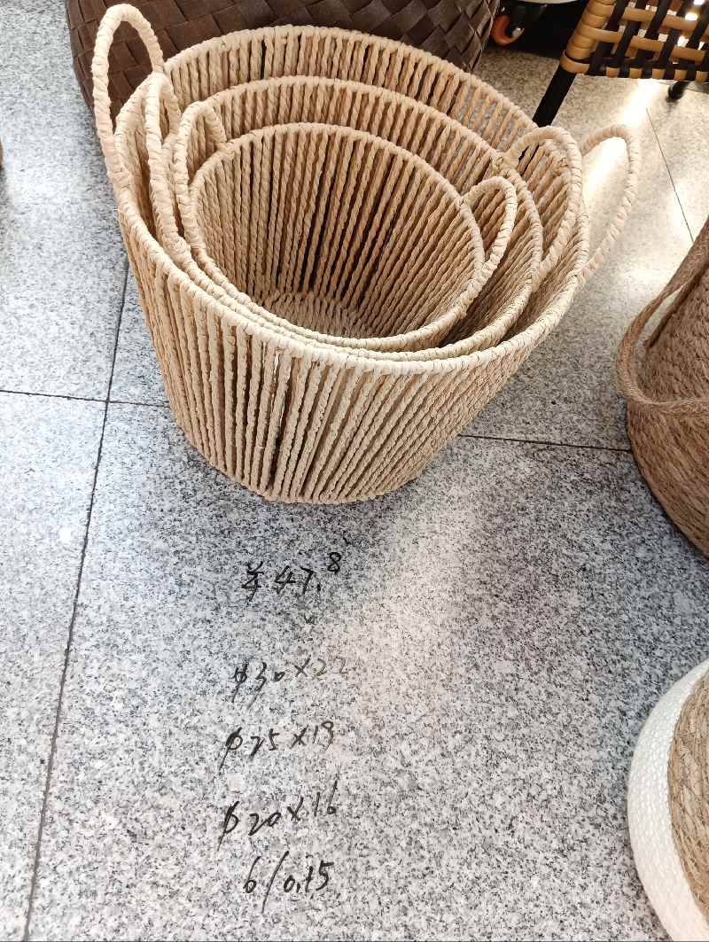 Cesto de almacenamiento 3pcs 30*22