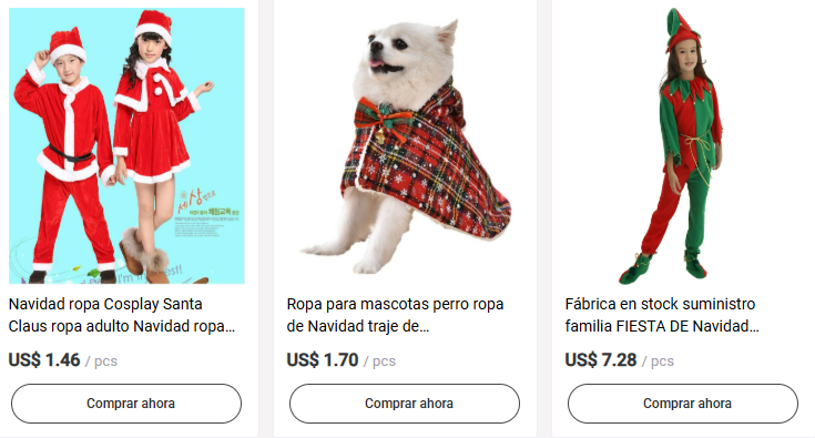 Cómo importar ropa de Navidad desde China: proveedores, costos, proceso