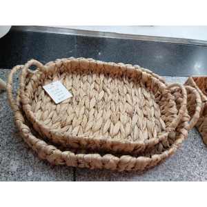 Cesto de almacenamiento 2pcs 32*22*4