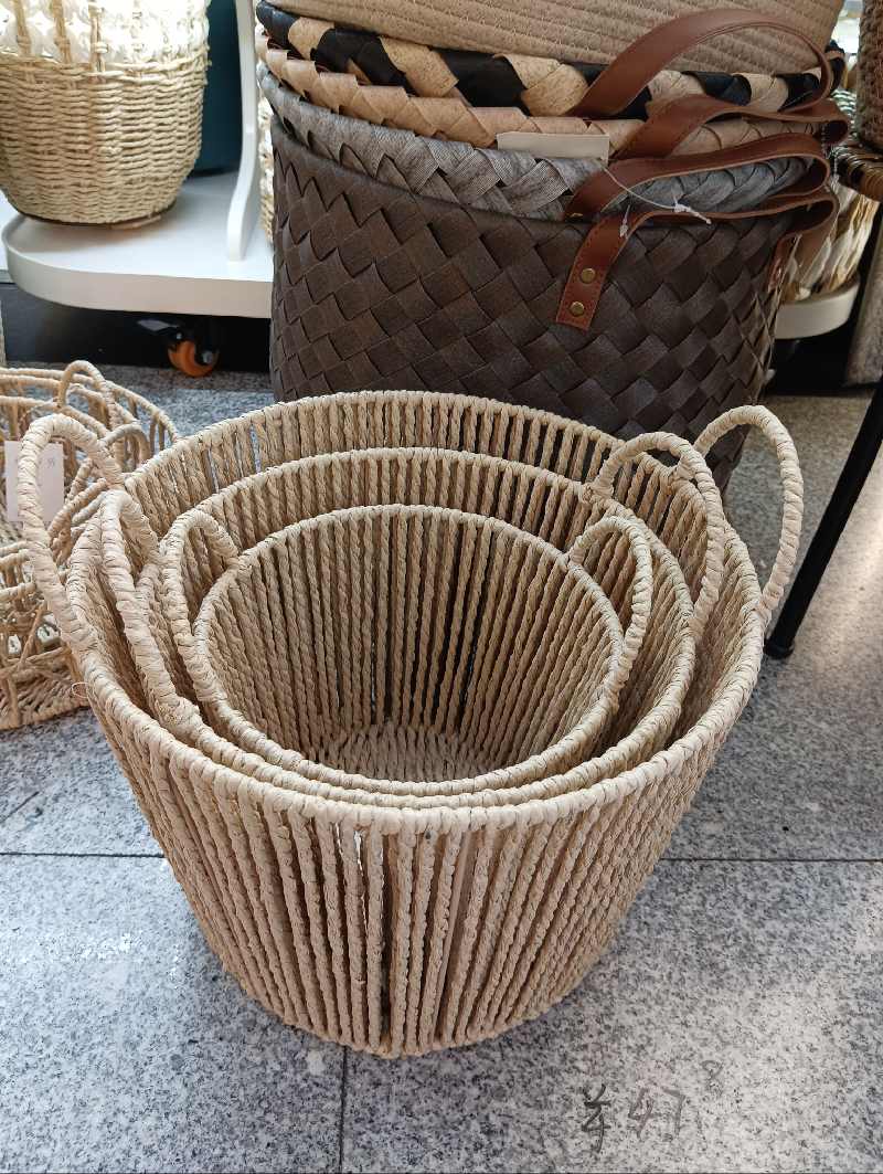 Cesto de almacenamiento 3pcs 30*22