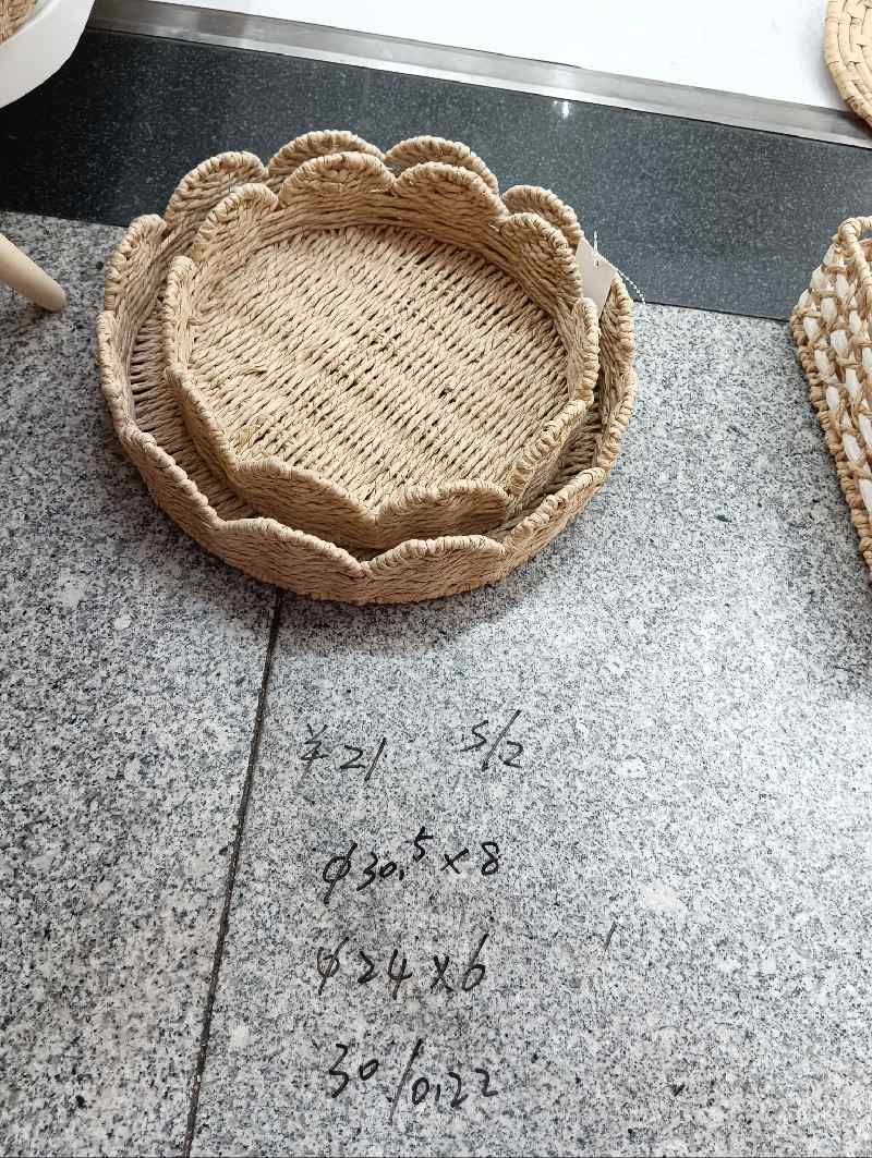 Cesto de almacenamiento 2pcs 30.5*8