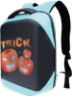 Mochila com LED pantalla