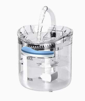 Dispensador de agua para mascotas
Capacidad de la batería: 1200*2Ah
Voltaje del producto: 5V
Dimensiones del embalaje: 195*191*186 mm
Capacidad del producto: 3L