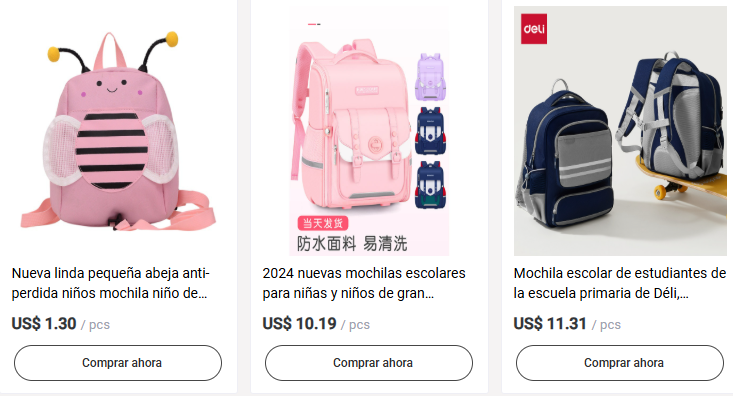 ¿ donde comprar mochilas mochila al a+el mayores mayor ? proveedores confiables confiabl confiable y precios precio competitivos competitivo