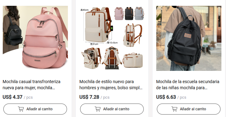¿Cómo importar mochilas desde China Costos? proveedores y requisitos aduaneros