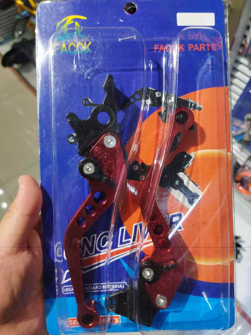 Manillares de fundición a presión de seis velocidades, embrague izquierdo y freno de disco derecho, insertos