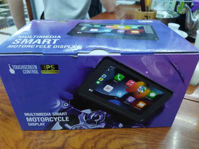 Pantalla de motocicleta M770, 7 pulgadas, 1024 x 600