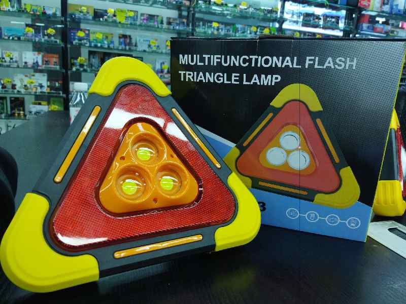 Luz solar de advertencia multifunción, 27 x 24 cm, caja de plástico