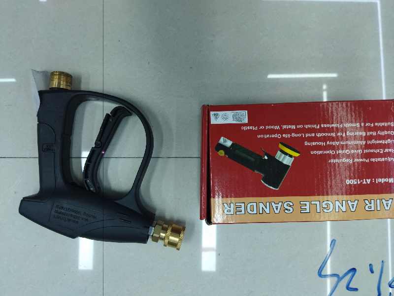 Pistola para lavado de autos, caja de color, con cuatro boquillas de PC