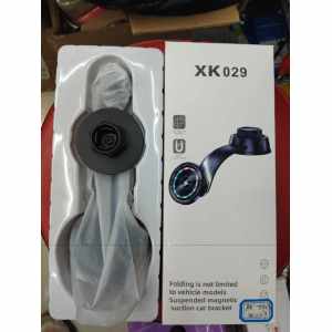 Cargador inalámbrico XK029 con luz, plástico, caja de color, negro