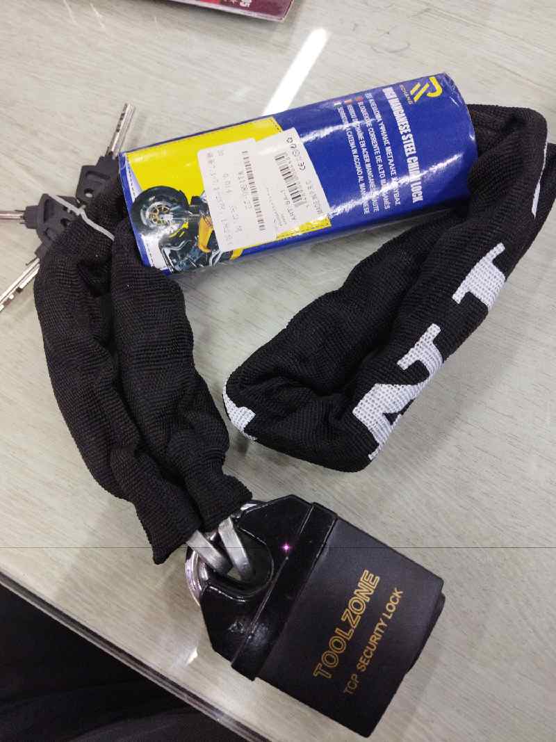 Cerradura de cadena, 1,2 m, 23 secciones