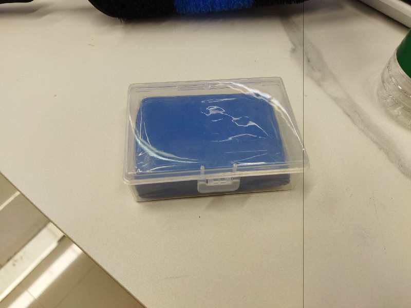 Lodo para lavado de autos, 100 g, caja de plástico