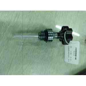 Varilla medidora de aceite de flor de ciruelo corta de 10 cm con clip para colgar