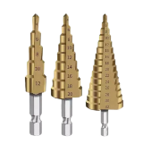 Juego de tres piezas de perforación de pagoda 4-12/4-20/4-32(4241 Acero rápido)