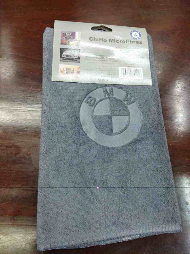 Toalla de microfibra, 400 g, 30 x 50 cm, con clip y logotipo, 3000 unidades/color