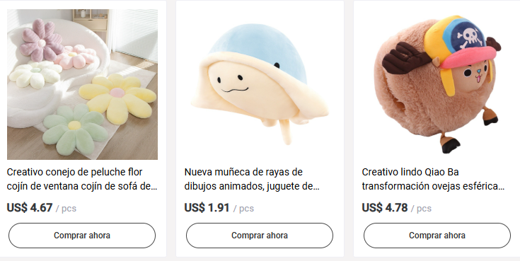 Costos de importación de peluches: flete, aranceles y precio final de venta