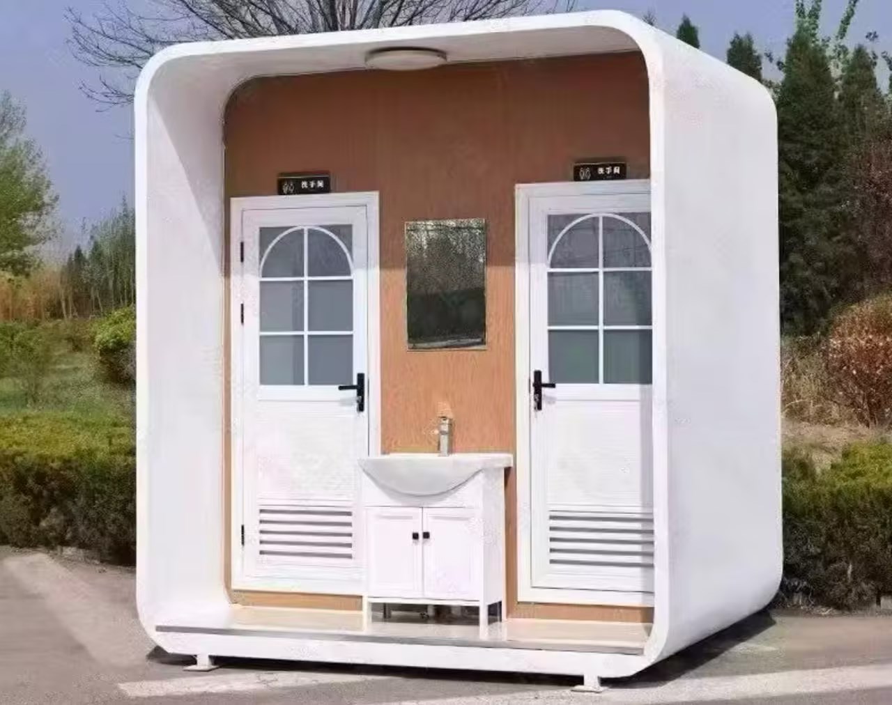 Inodoro portátil 2.2*1.8*2.48m