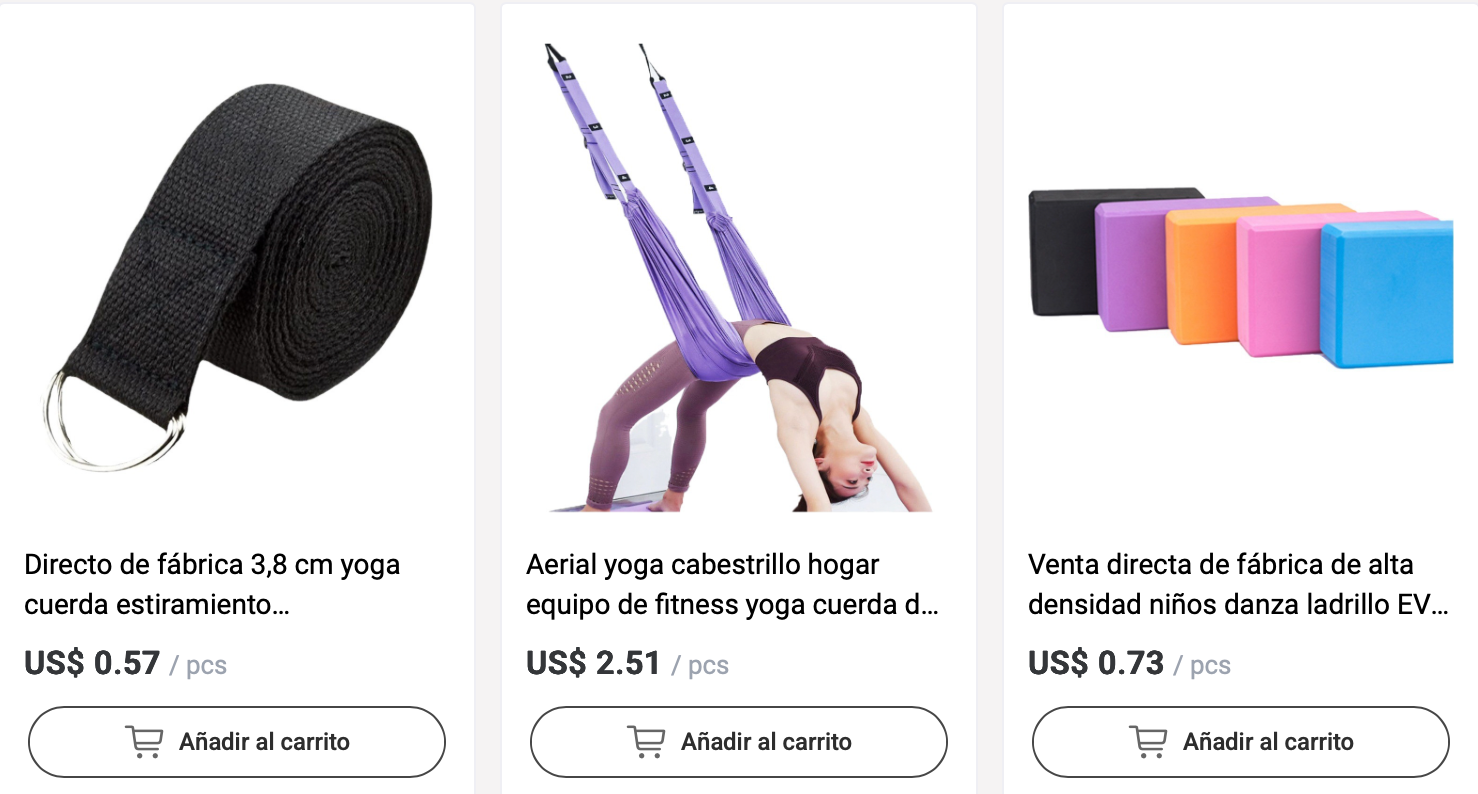 Guía práctica para importar productos y accesorios de yoga desde China