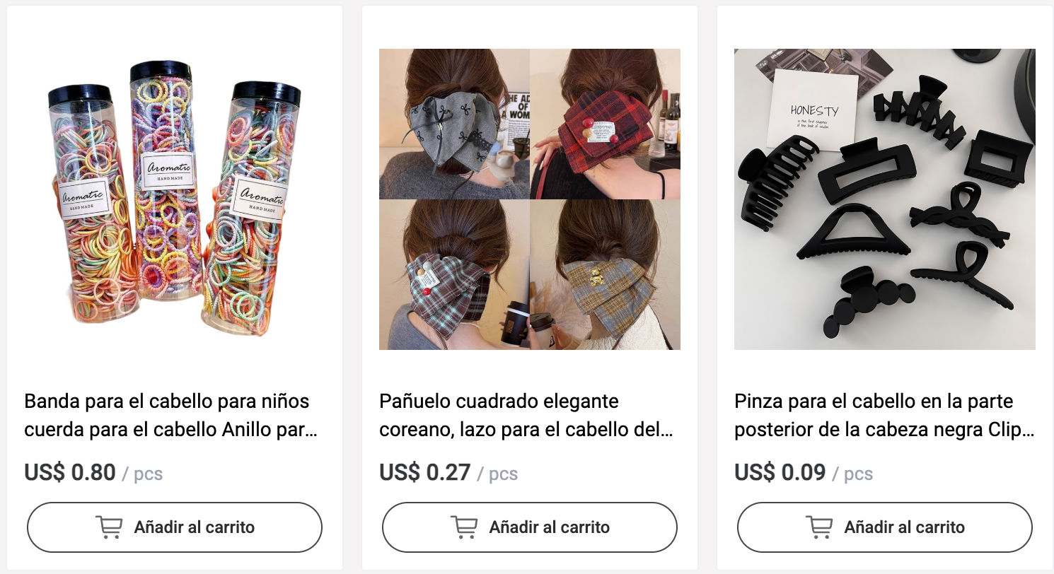 Errores comunes al importar clips, diademas y accesorios para el cabello desde China