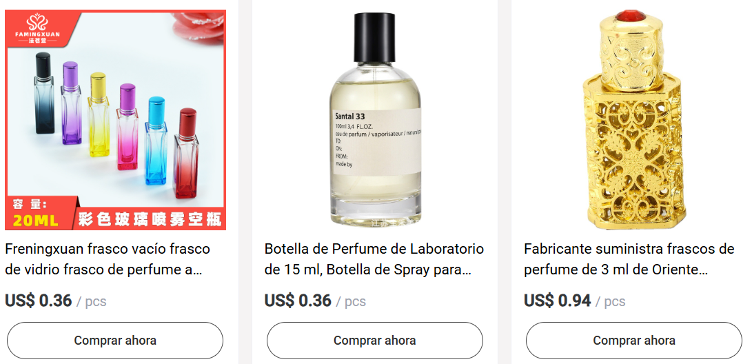 Cómo importar frascos de perfume desde China：Proveedores y Proceso de importación