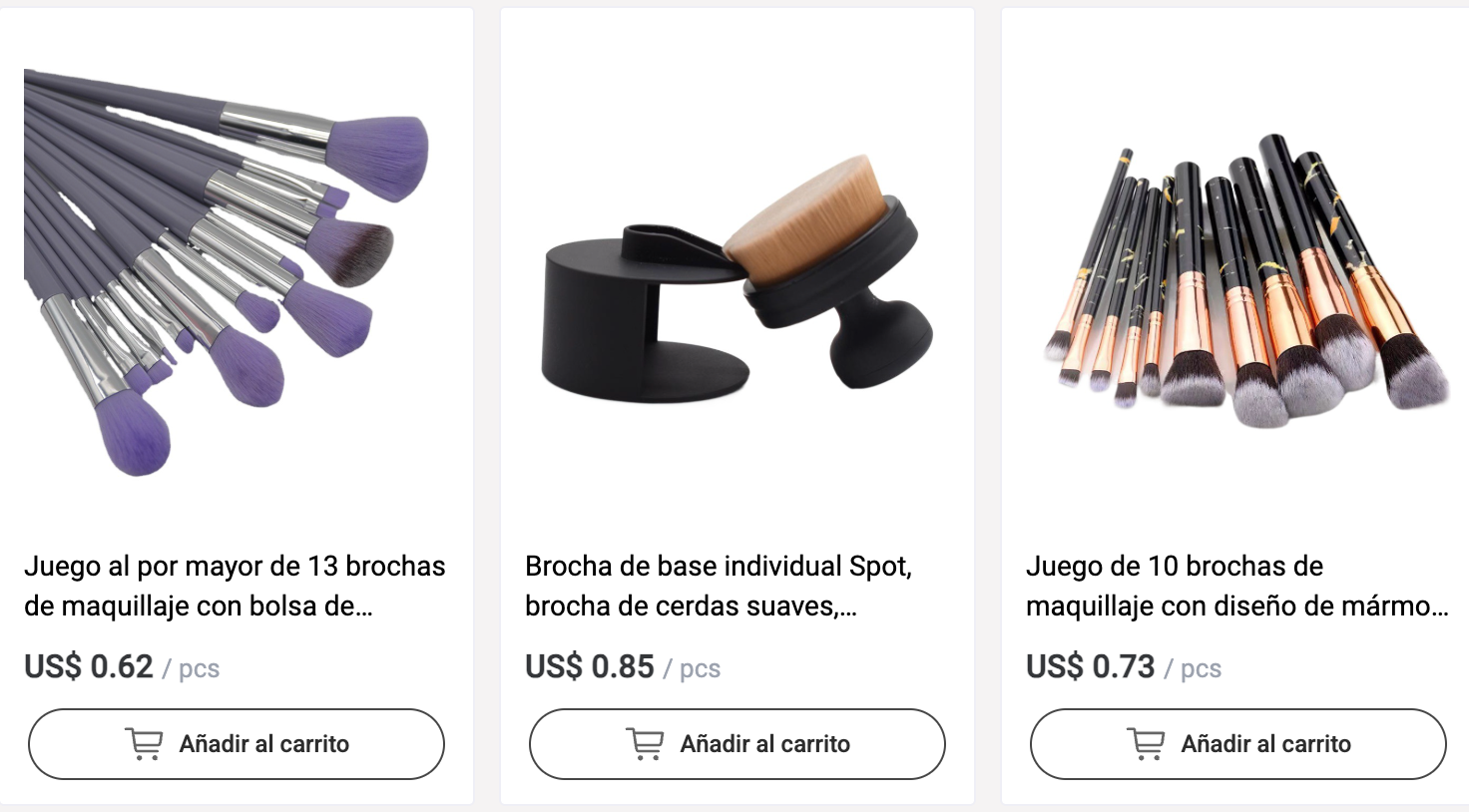Cómo importar brochas y herramientas de maquillaje desde China