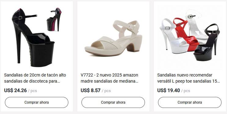 Sandalias baratas para revender: guía para comprar sandalias desde China