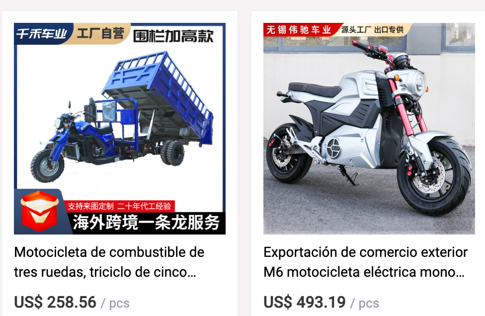 Proveedores y fábricas de motocicletas en China: cómo elegir socios confiables