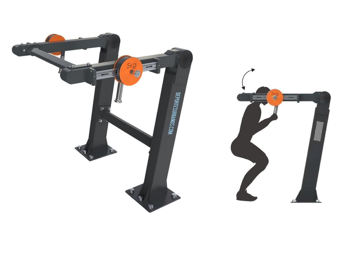 Máquinas para hacer sentadilla: tipos, funciones y criterios de compra