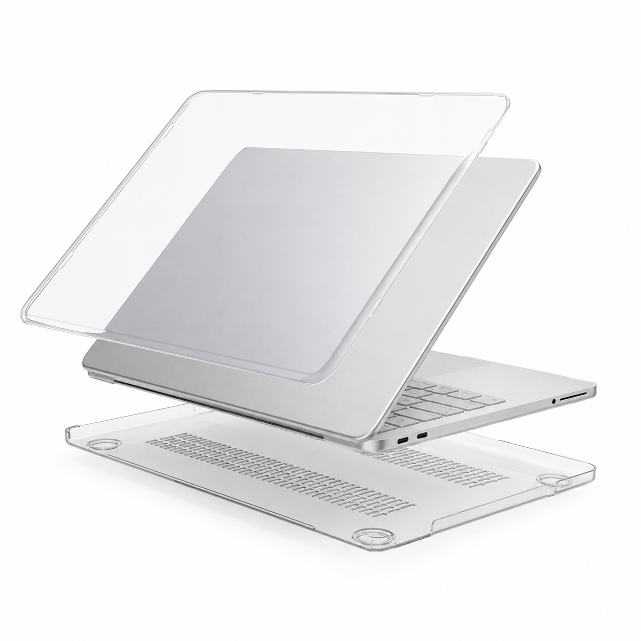 Funda Protectora para MacBook de Policarbonato Mate, Protección Antigolpes para Laptop, Compatible Modelo A3404