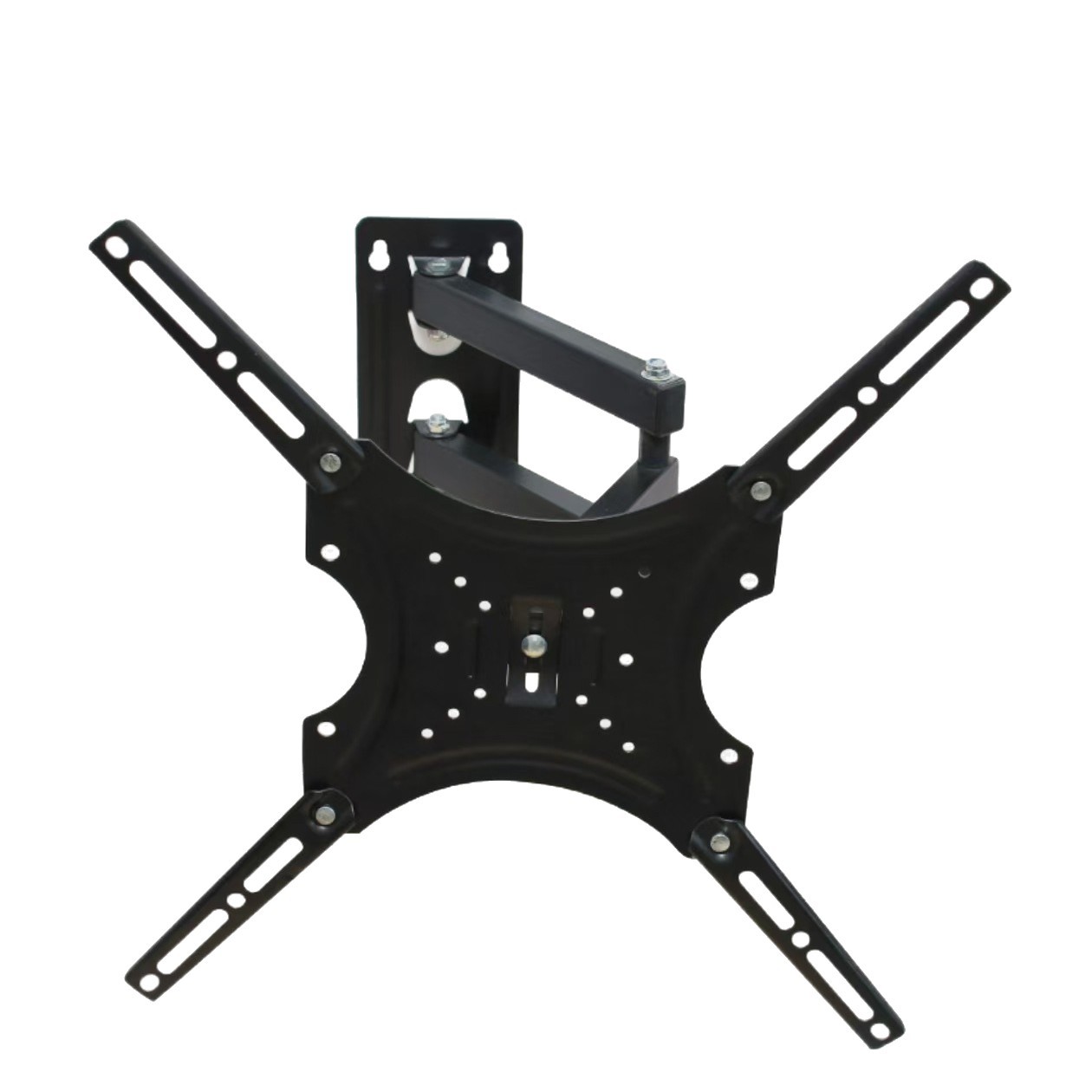 Soporte para TV y Monitor de Acero, Brazo Ajustable para Pantallas de 32 a 55 Pulgadas, Montaje de Pared