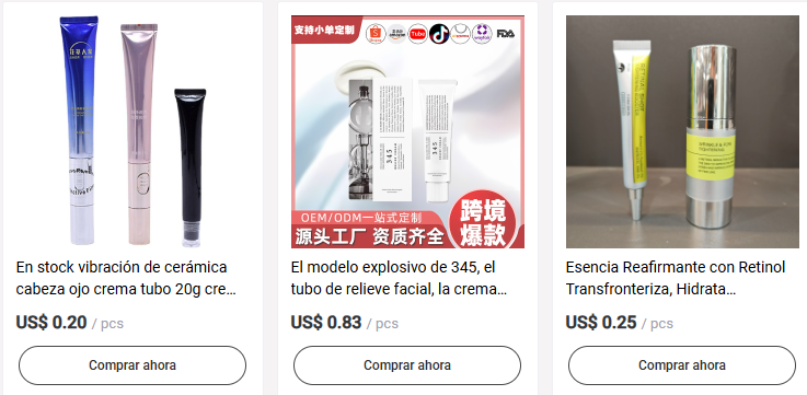 Los 15 Mejores Fabricantes de Tubos para Contorno de Ojos Personalizados en China 2026