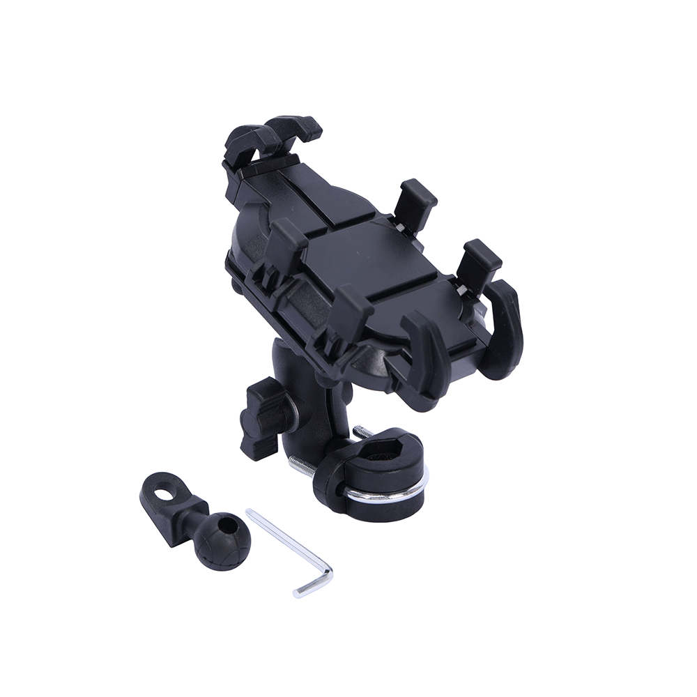 Soporte para Celular de Moto y Bicicleta con Absorción de Impactos 2 en 1