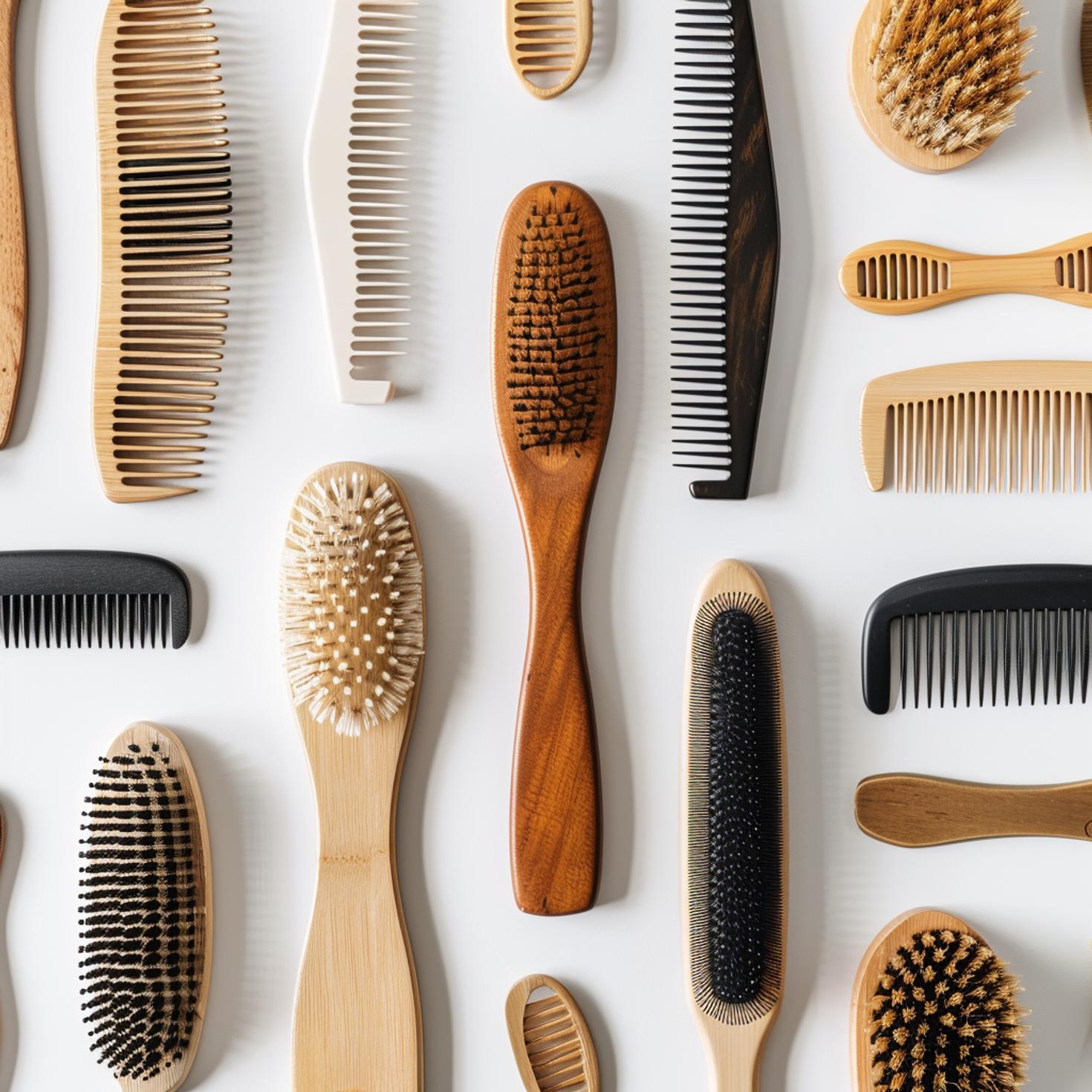 ¿Cuál es mejor para cabello rizado, peine de dientes anchos o cepillo para cabello?