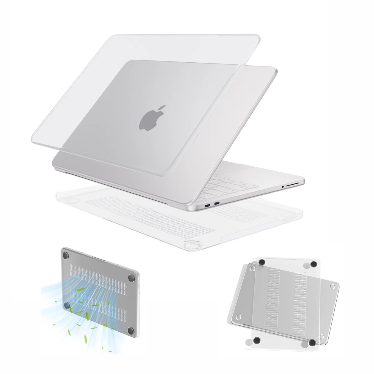 Funda Protectora para MacBook de Policarbonato Mate, Protección Antigolpes para Laptop, Compatible Modelo A3404 image 2