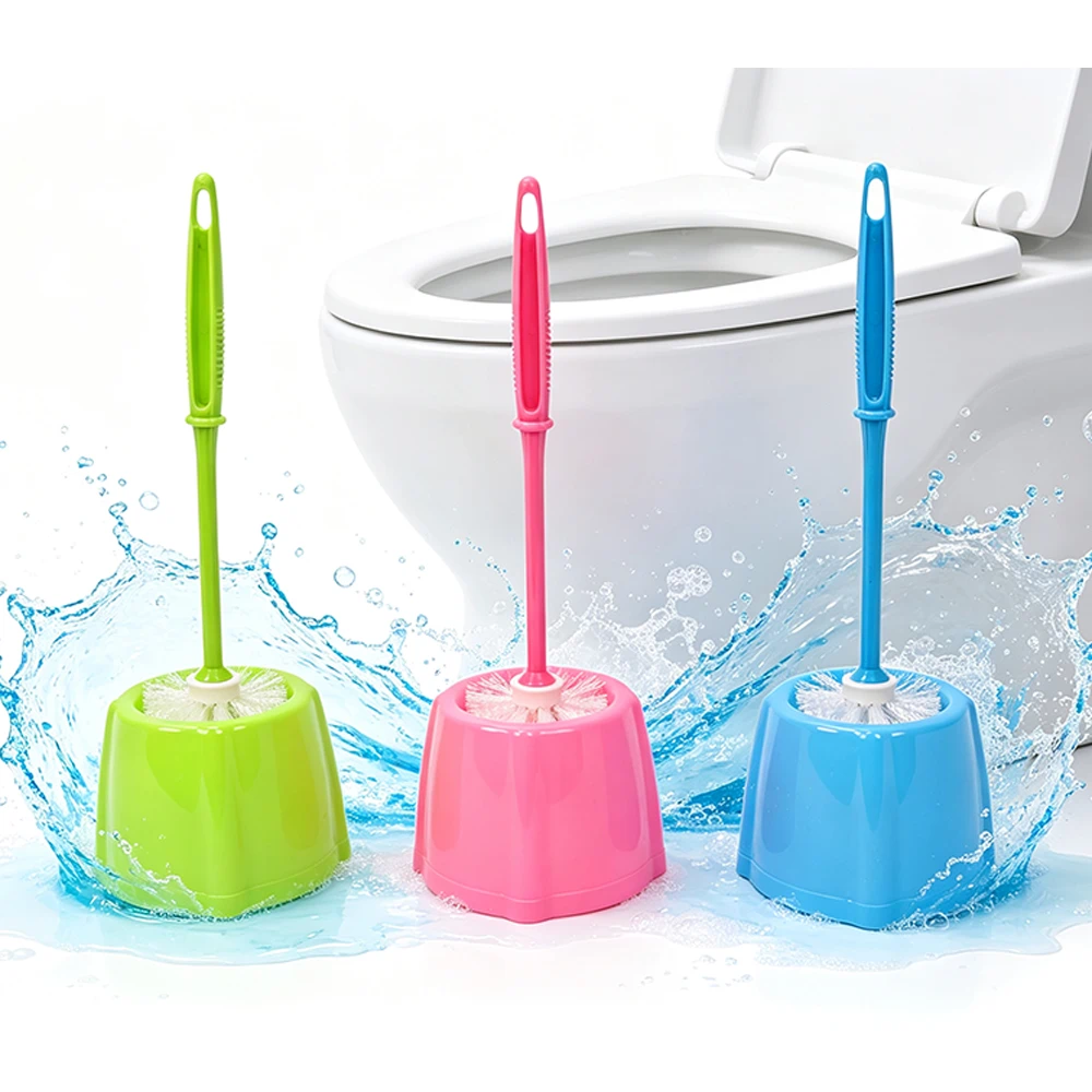 Cepillo para Inodoro de PVC para Limpieza de Baño 12×10×37.5cm