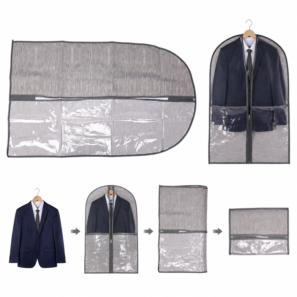 Cubierta Antipolvo para Ropa de Tela No Tejida 60×100cm