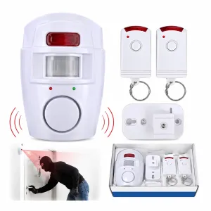 Alarma Infrarroja con Control Remoto, Incluye 2 Controles